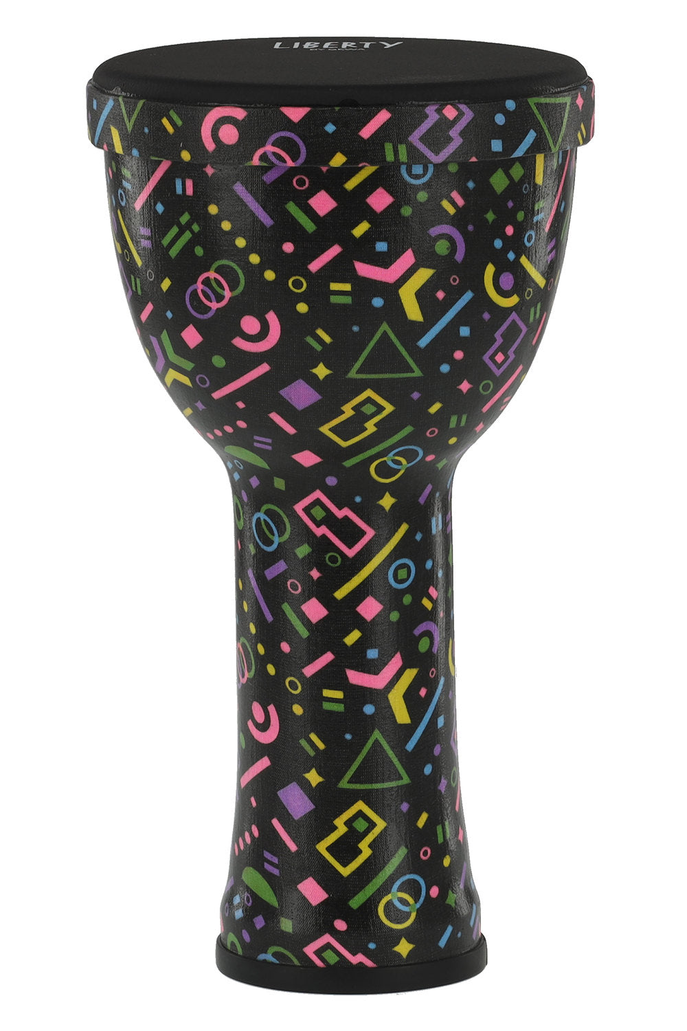 GEWA Liberty Series Nestable djembés 8", motif Crazy Neon