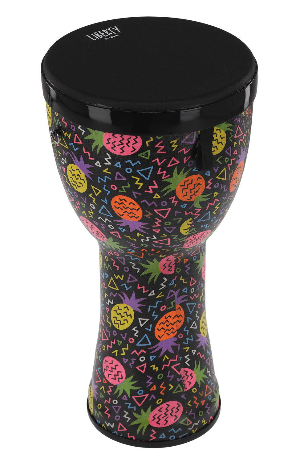 GEWA Liberty Series Nestable djembés 12", motif Pineapple