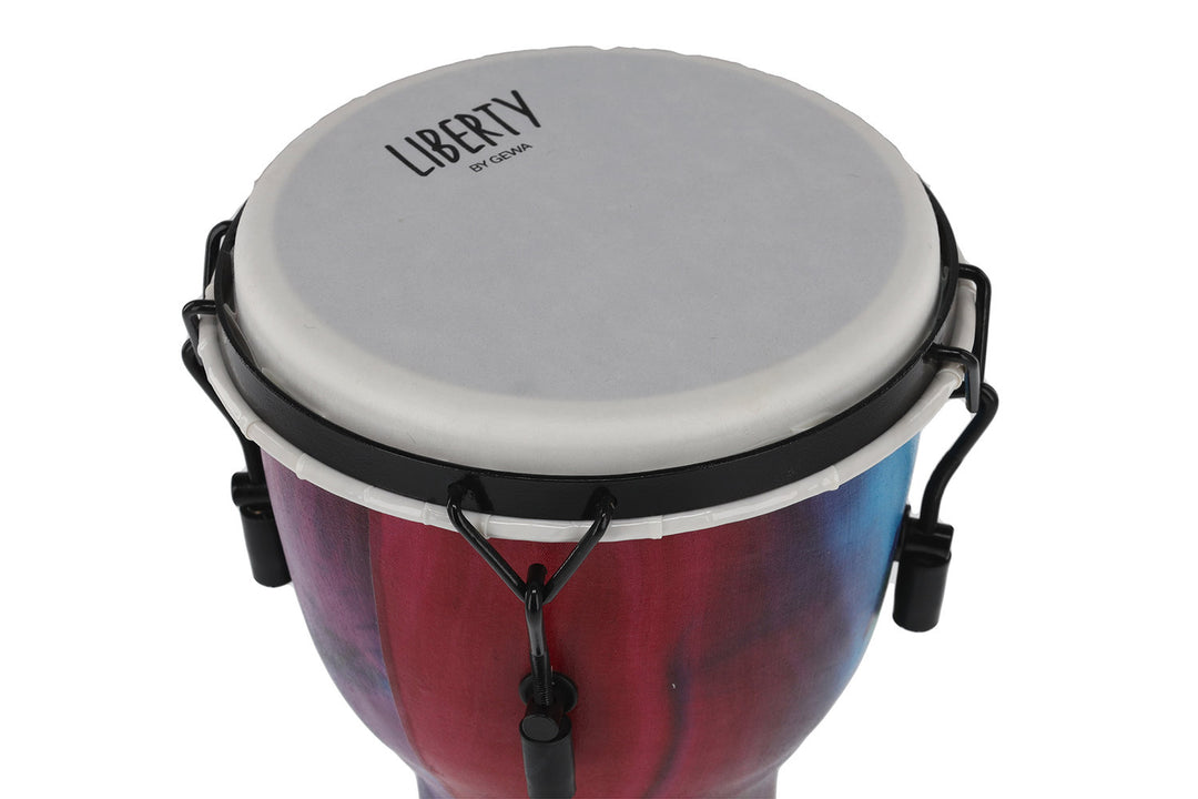 GEWA Djembés Liberty Series à accordage mécanique - 8" Batik