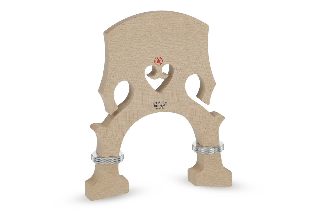Despiau Double bass bridge Planet D height adjustable - 1/2 (Foot width 138)