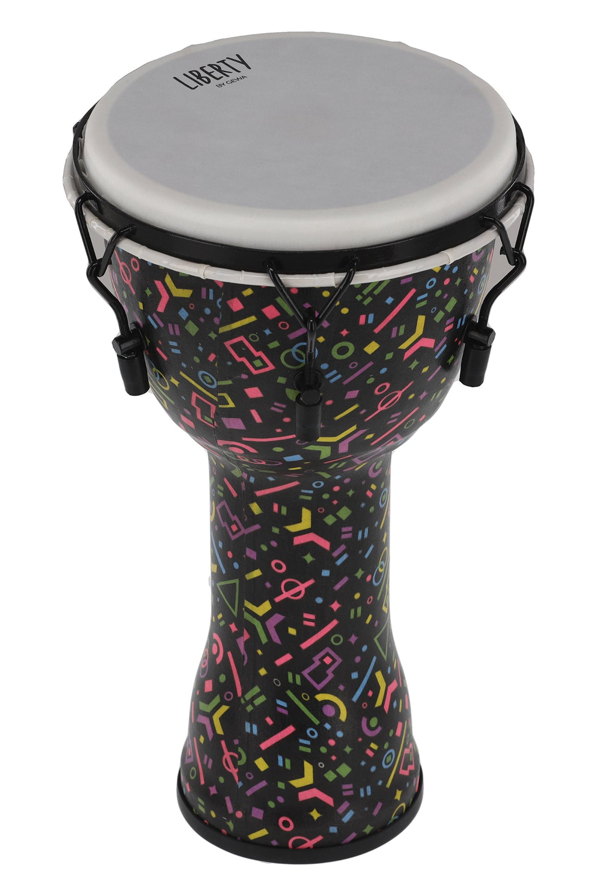 GEWA Djembé Liberty Series Mechanically Tuned - 10" Crazy Neon