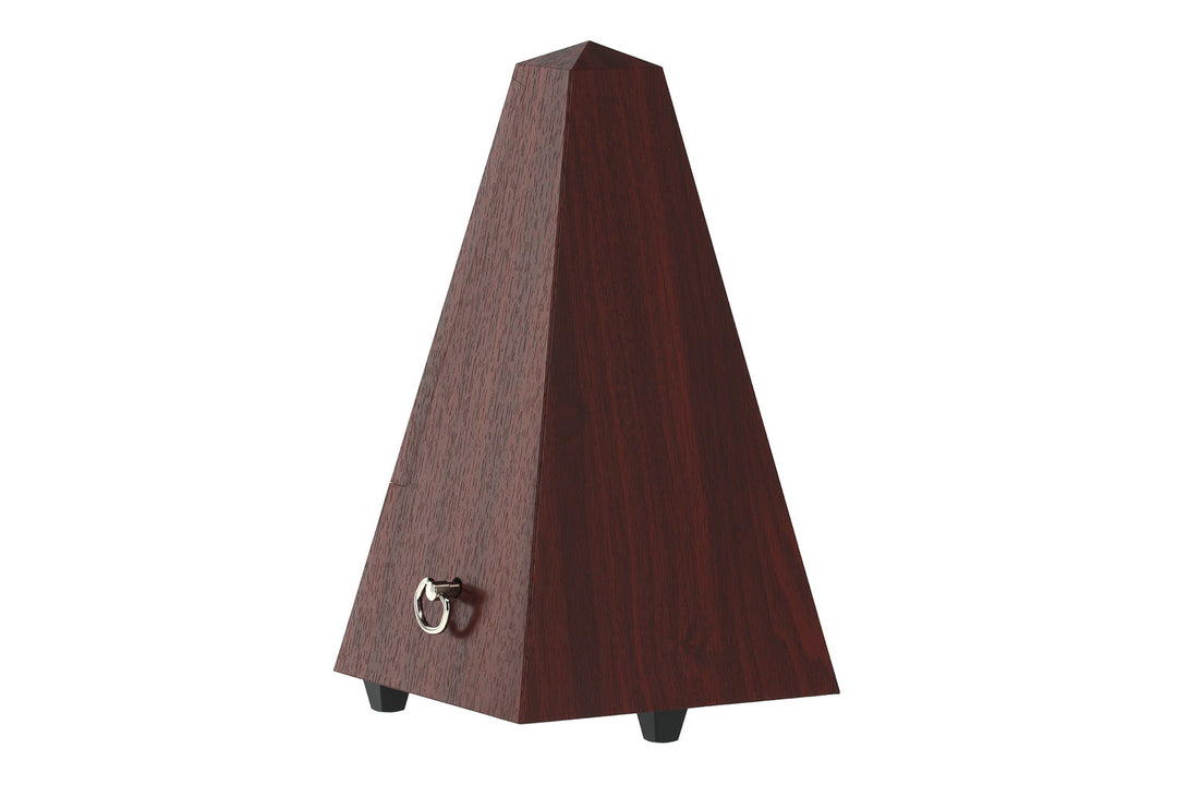 Métronome Wittner en forme de pyramide - veinage acajou 845111