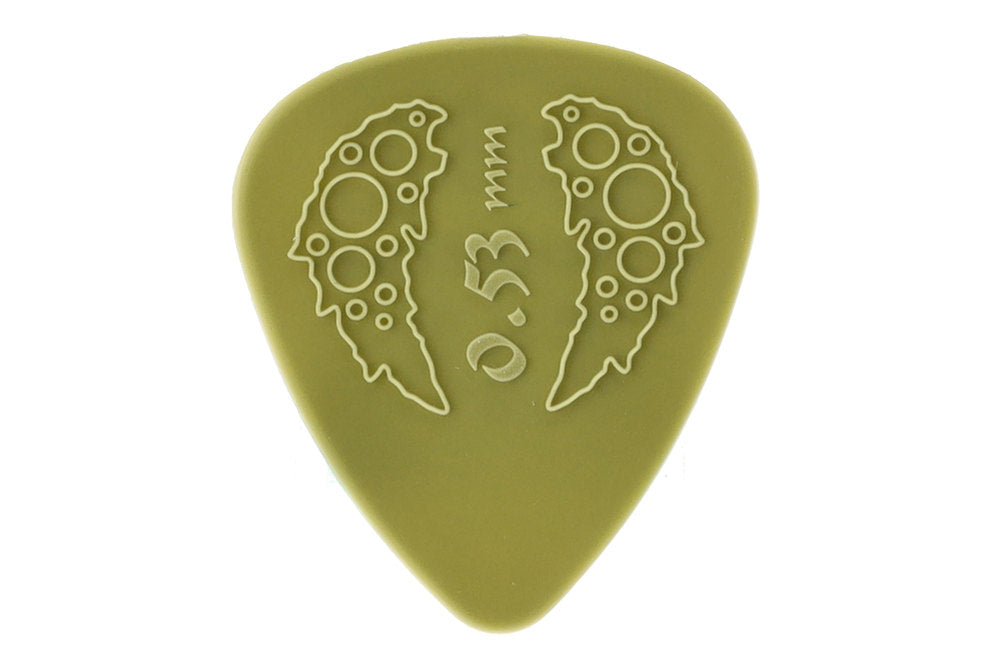 Ovation Diamond Standard 351 médiators 0,53 mm, moss green, 7 pièces