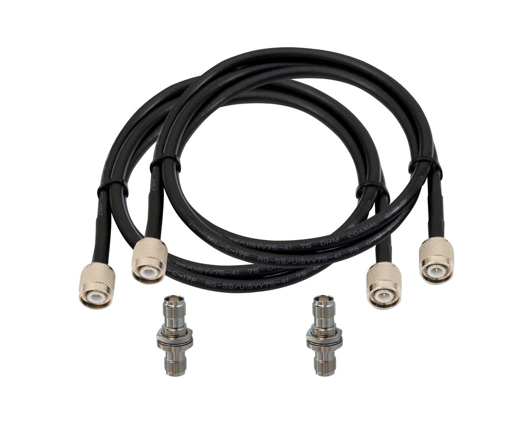 OMNITRONIC Câble d'antenne TNC Set 10 m