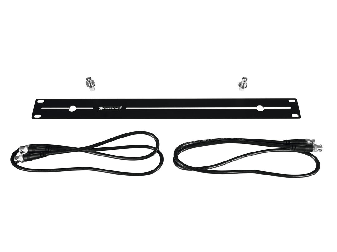 OMNITRONIC Kit BNC pour montage en rack
