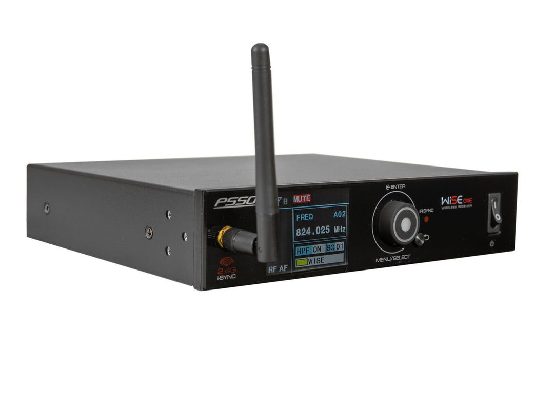PSSO Set WISE ONE + microphone sans fil dynamique 823-832/863-865MHz