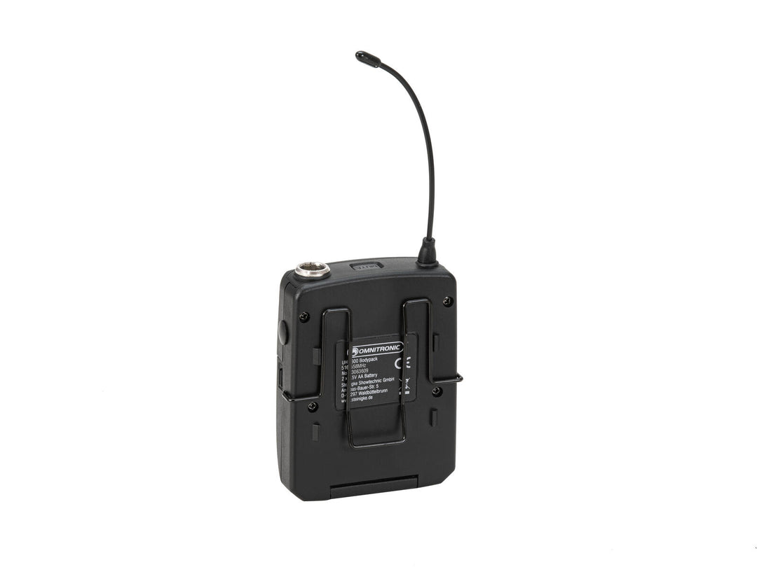OMNITRONIC UHF-600 Émetteur de poche 520-554 MHz
