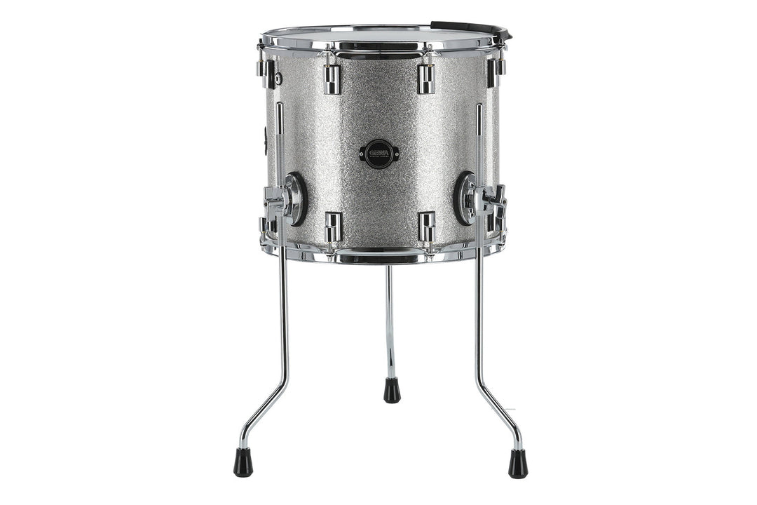 GEWA Coque de E-Drum Floor Tom - Silver Sparkle 14" (Silver Sparkle)