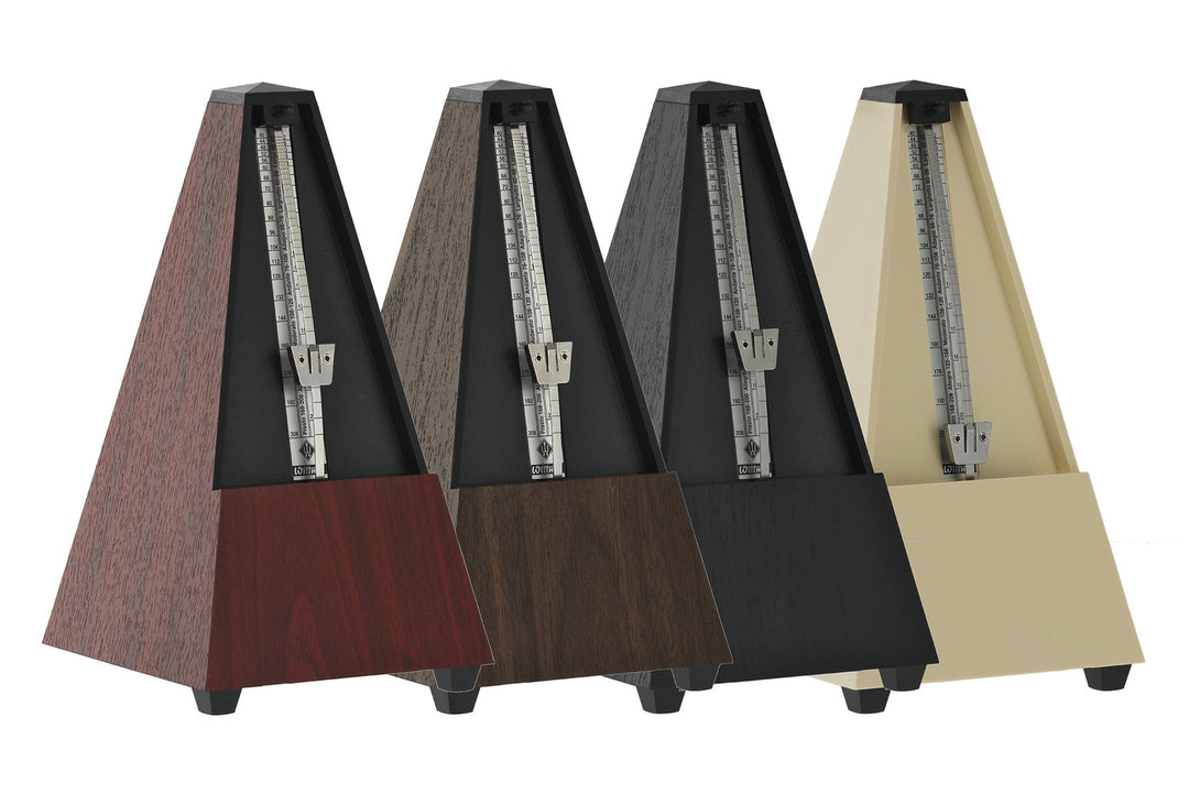 Wittner Metronome forme pyramidale - veinage acajou 802K