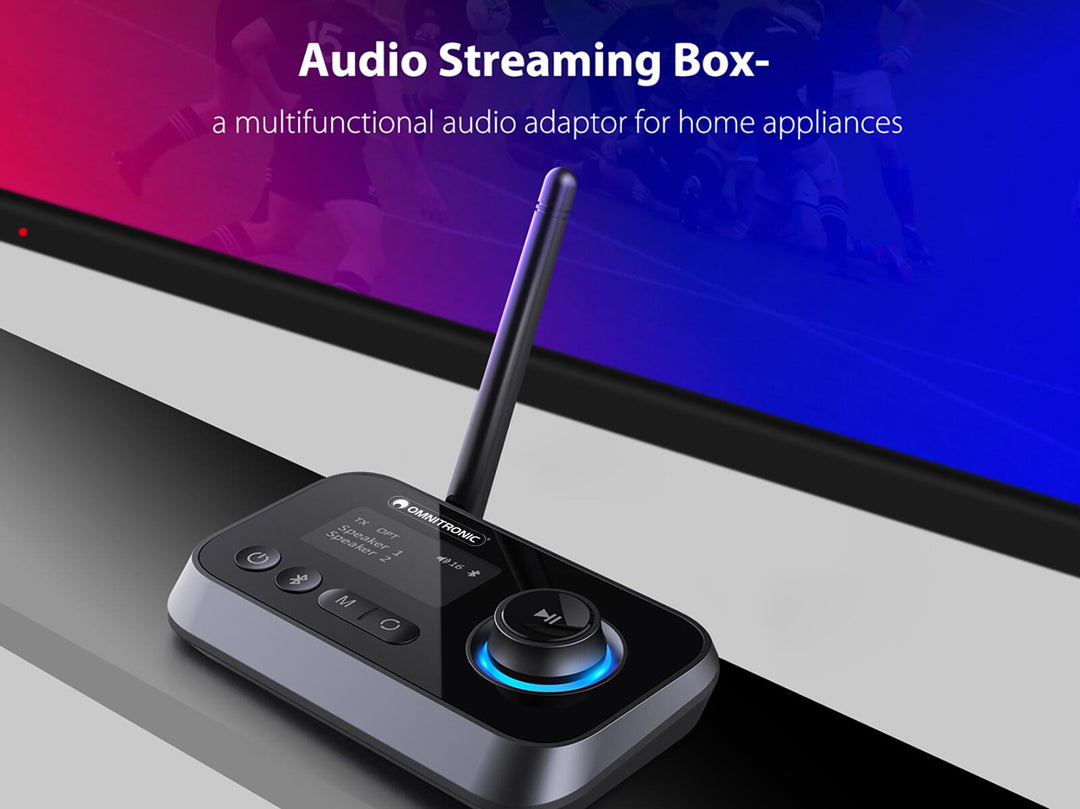 OMNITRONIC BDT-5.2PRO émetteur-récepteur Aptx HD Bluetooth