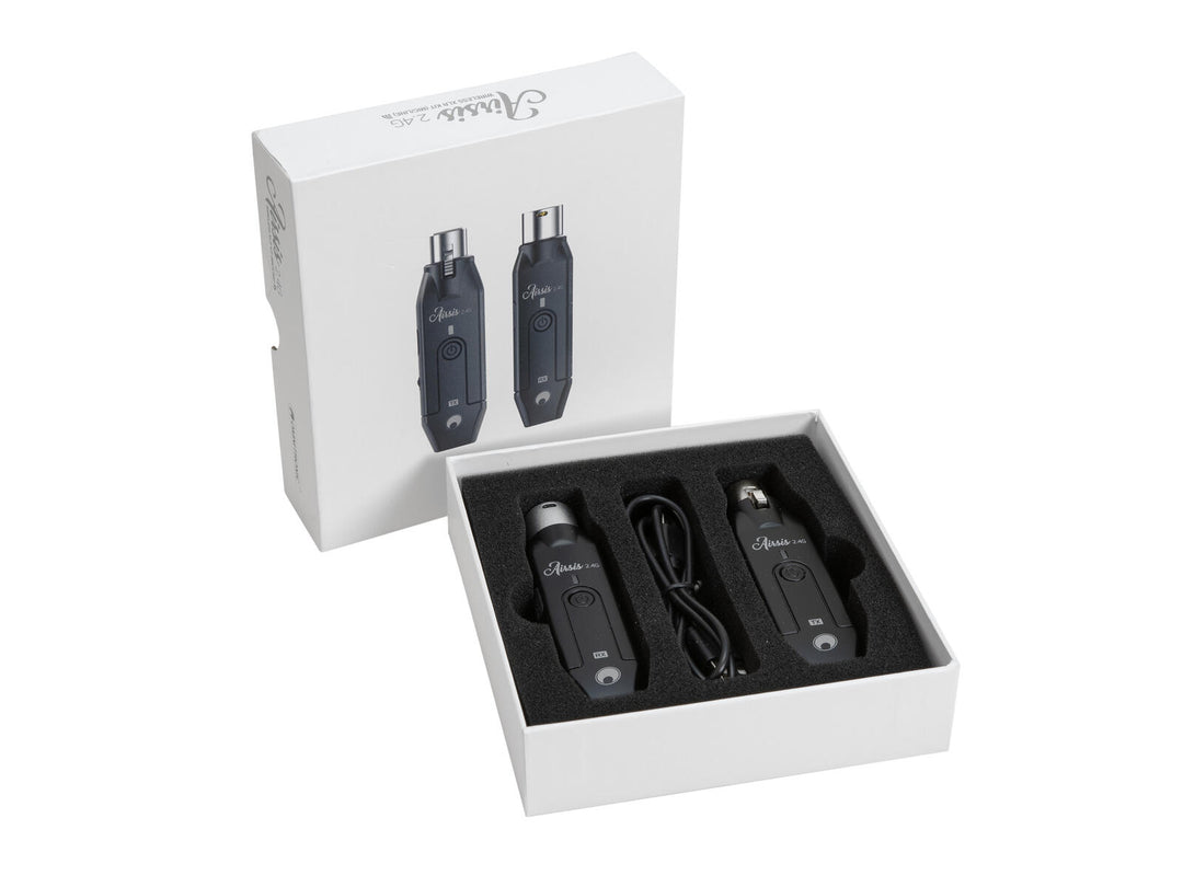 OMNITRONIC AIRSIS 2.4G Wireless XLR Kit (micro/ligne)
