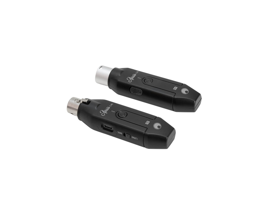 OMNITRONIC AIRSIS 2.4G Wireless XLR Kit (micro/ligne)