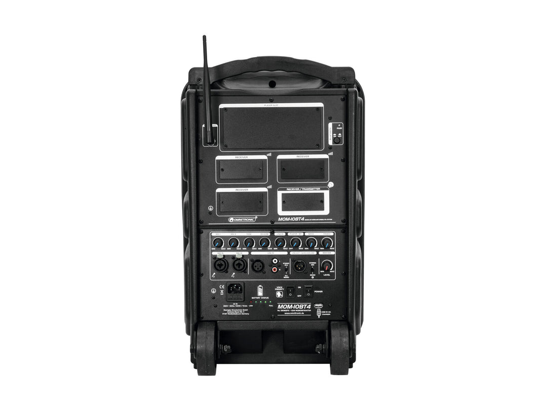 OMNITRONIC MOM-10BT4 Système PA sans fil modulaire