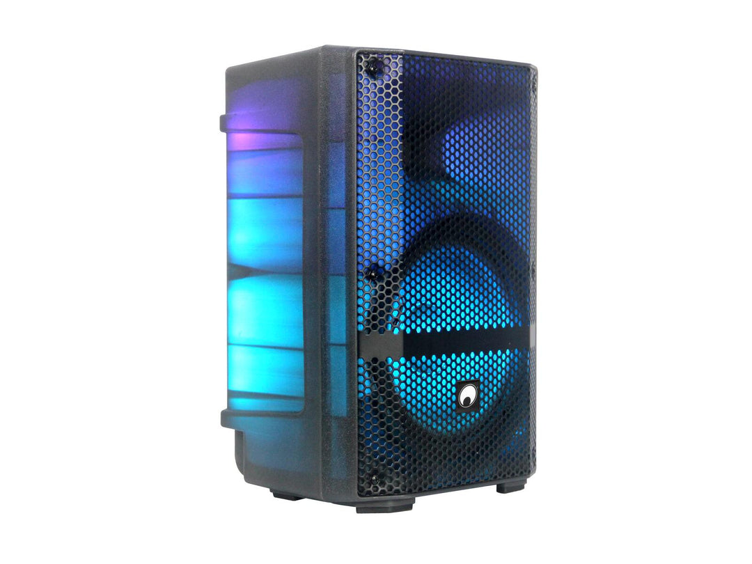 OMNITRONIC MSE-8+ Enceinte Party à batterie avec effets LED