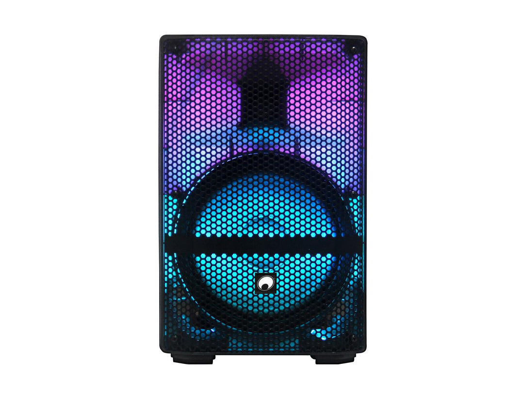 OMNITRONIC MSE-8+ Enceinte Party à batterie avec effets LED
