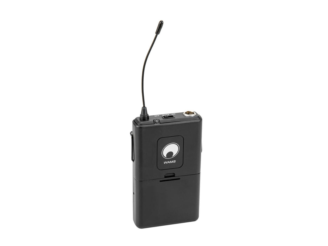 OMNITRONIC WAMS-12 émetteur de poche avec casque 863MHz
