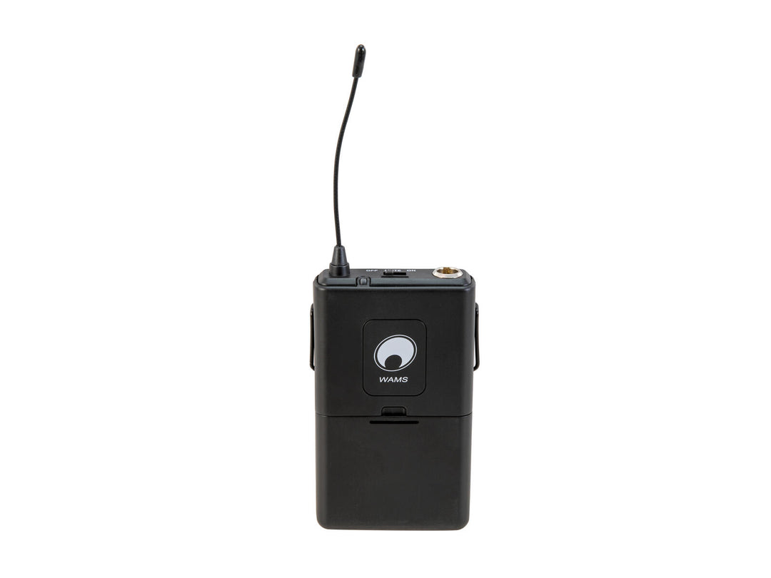 OMNITRONIC WAMS-12 émetteur de poche avec casque 865MHz