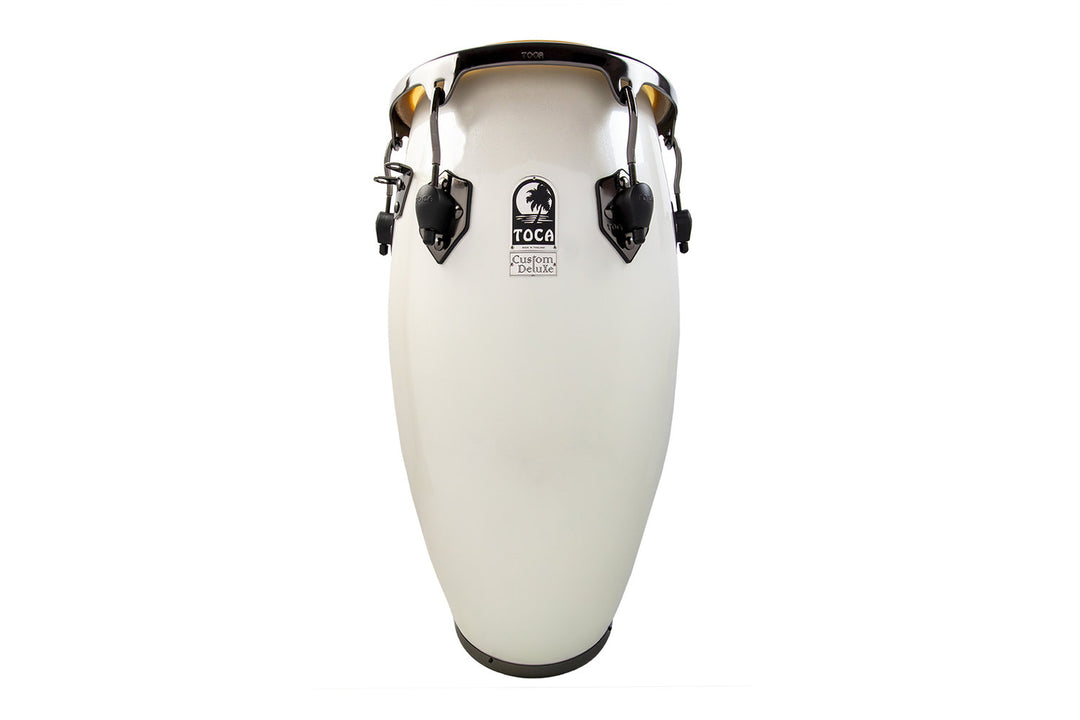 Toca Conga en fibre de verre Magarita Blanca, Black Chrome - Conga (4611-3/4FMB)