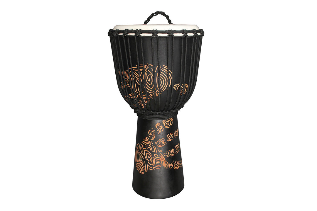 Toca Djembés Street Series Carved Hand Print - Supertone 10" (TSSDJ-MHP)