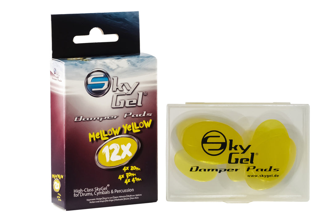 SKY Music Pads amortisseurs SkyGel - Mellow Yellow (SG12YE)