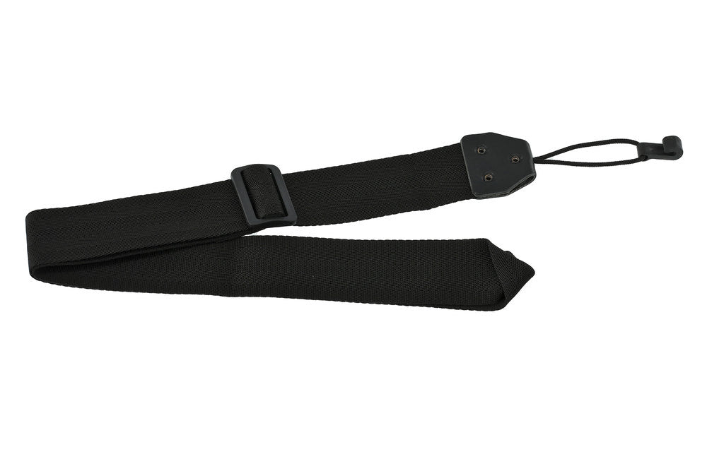 Fire & Stone courroie de rosace pour guitares classiques, nylon noir, 50 mm
