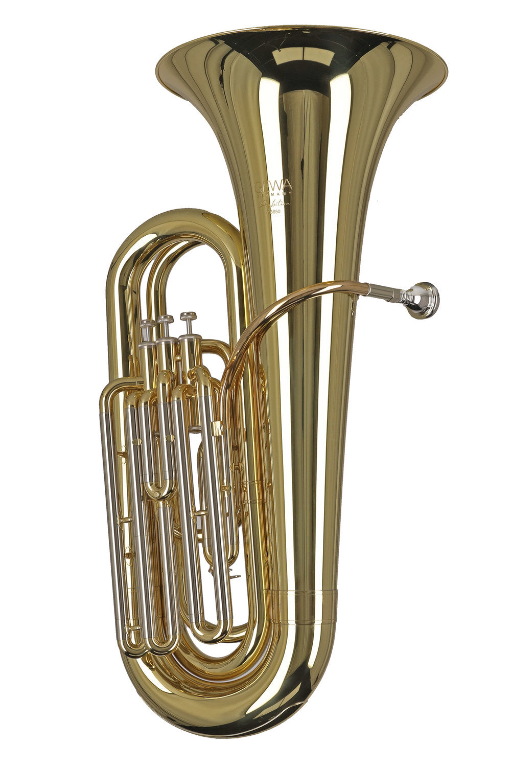 GEWA Ambition BB650 BBb-tubas, finition vernie transparente