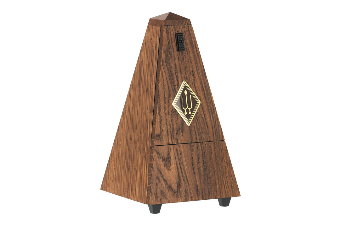 Wittner Metronome en forme de pyramide - Oak brown matt 808