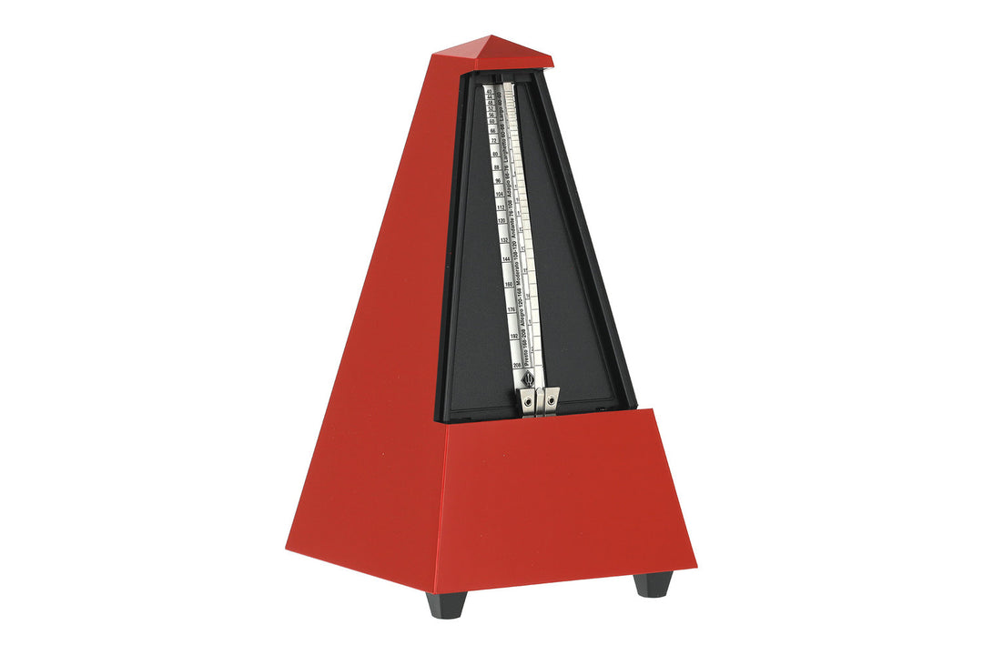 Métronome Wittner forme pyramide - Dark rouge mat 845201