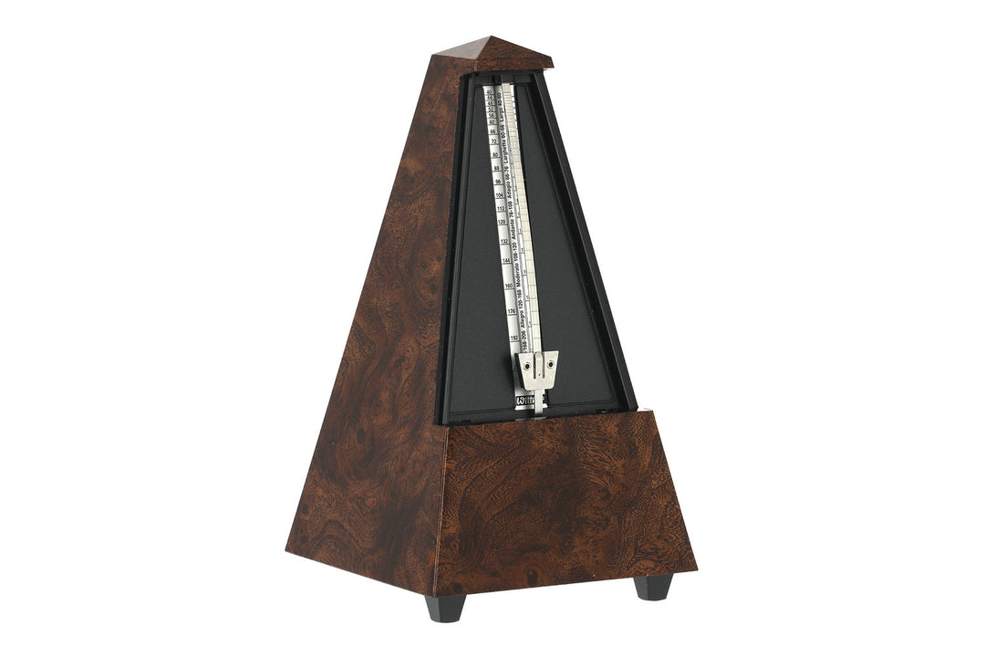 Wittner métronome forme pyramidale - bois de racine 855001