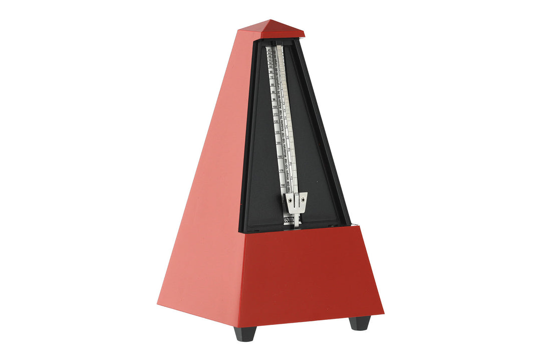 Métronome Wittner forme pyramide - Dark rouge mat 855201