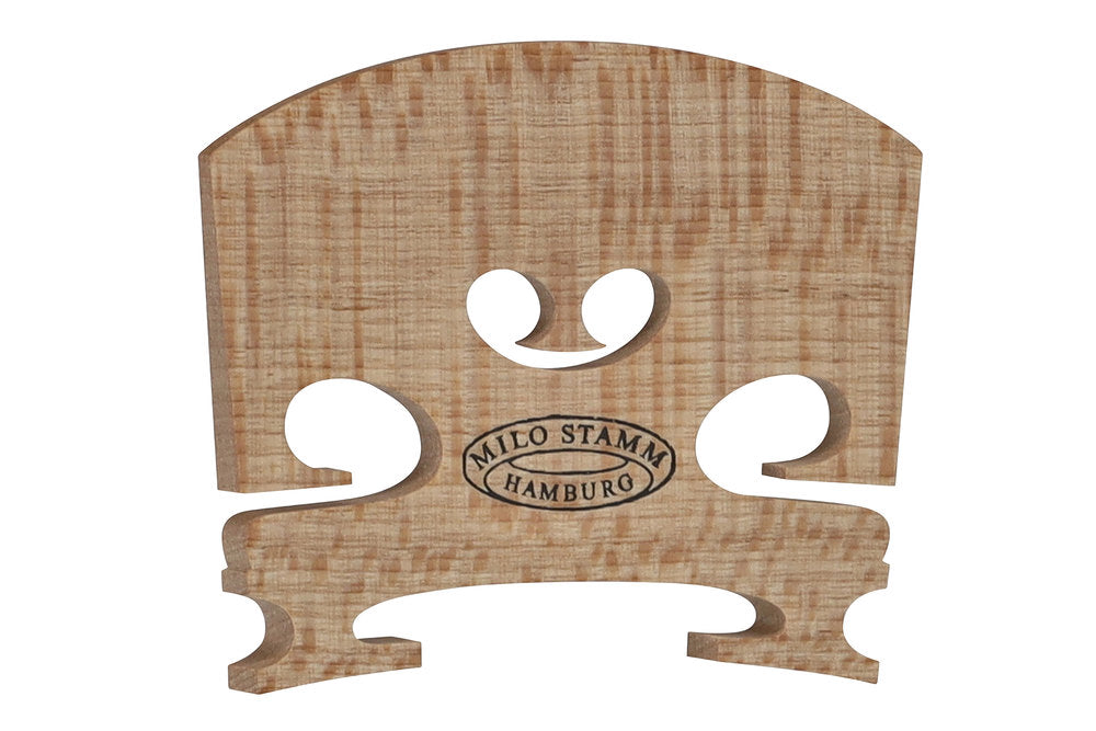 Milo Stamm Student chevalet de violon modèle E, pieds prédécoupés, 1/4