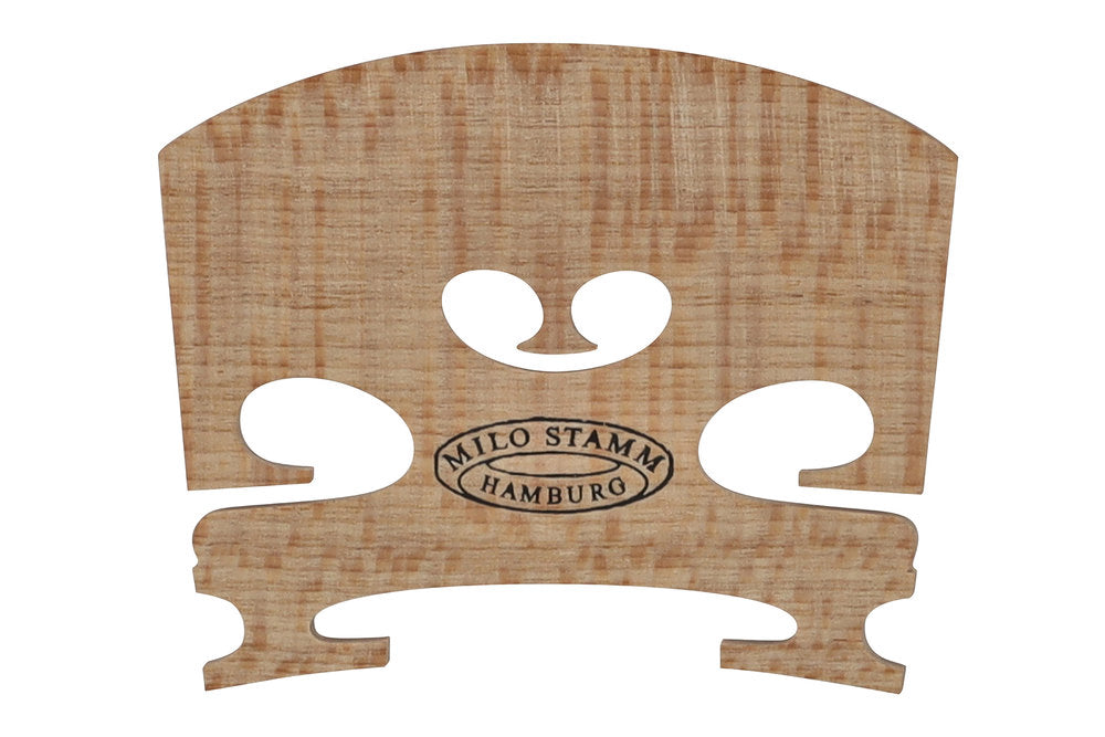 Milo Stamm Student chevalet de violon modèle E, pieds prédécoupés, 1/4