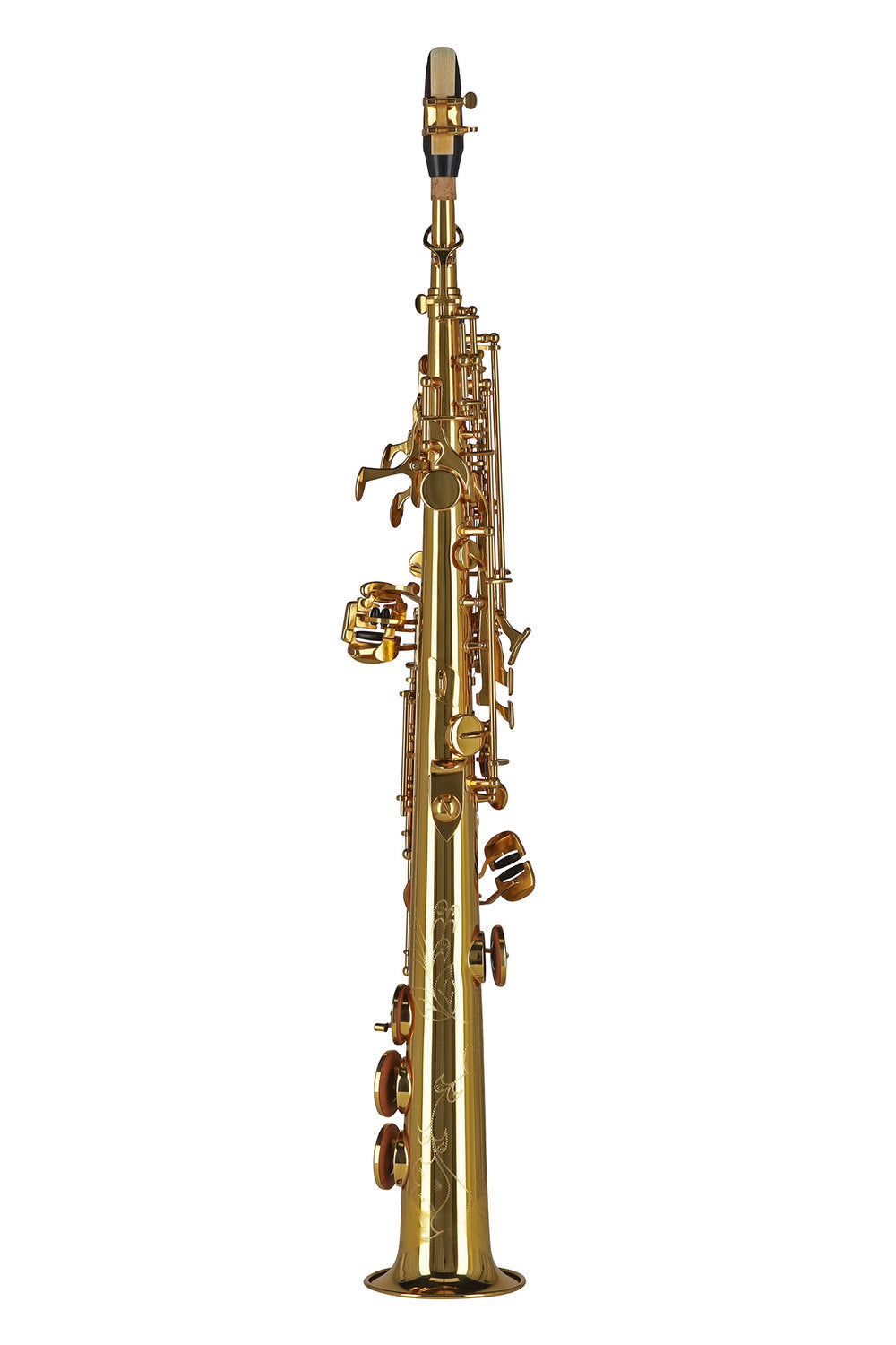 GEWA Ambition SS650 saxophone soprano en Sib, finition dorée