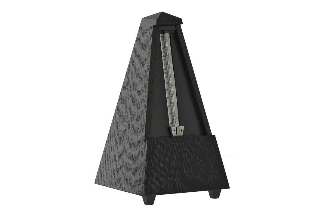 Wittner métronome forme pyramidale - Oak black matt 809