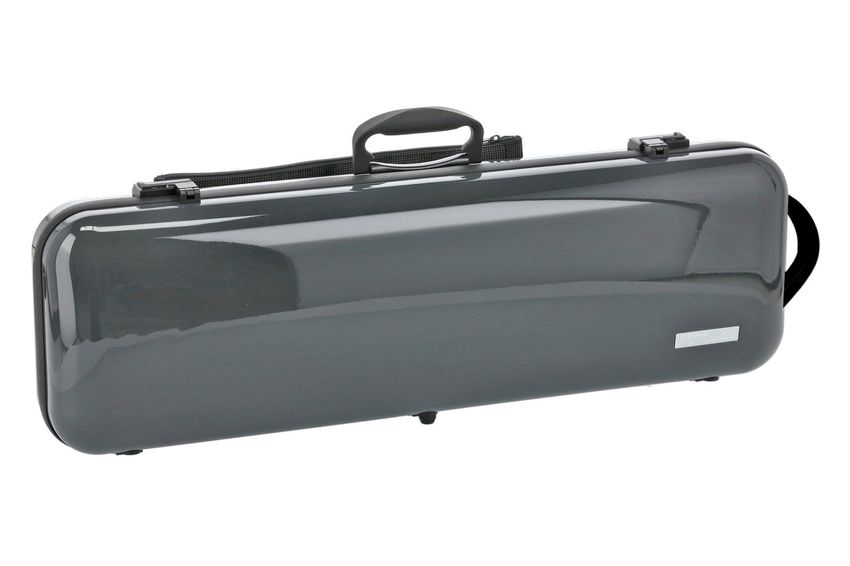 GEWA Violin case Air 2.1 - Grey highgloss (with side handle)