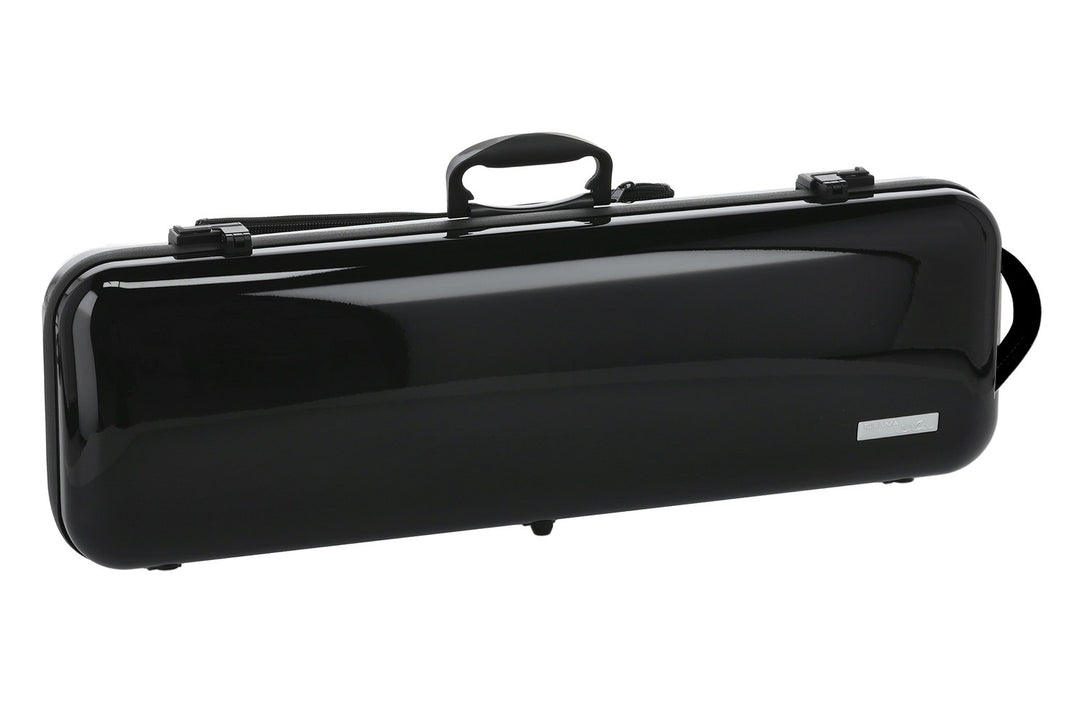 GEWA Violons case Air 2.1 - Black brillant (avec poignée latérale)