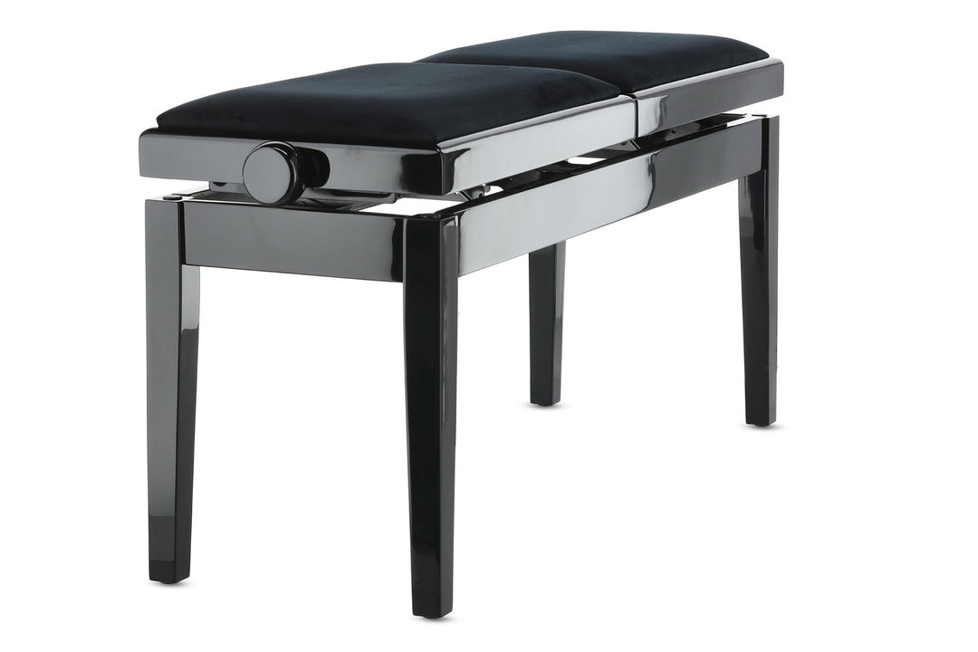 GEWA Banquette de piano Deluxe Double - Black highgloss