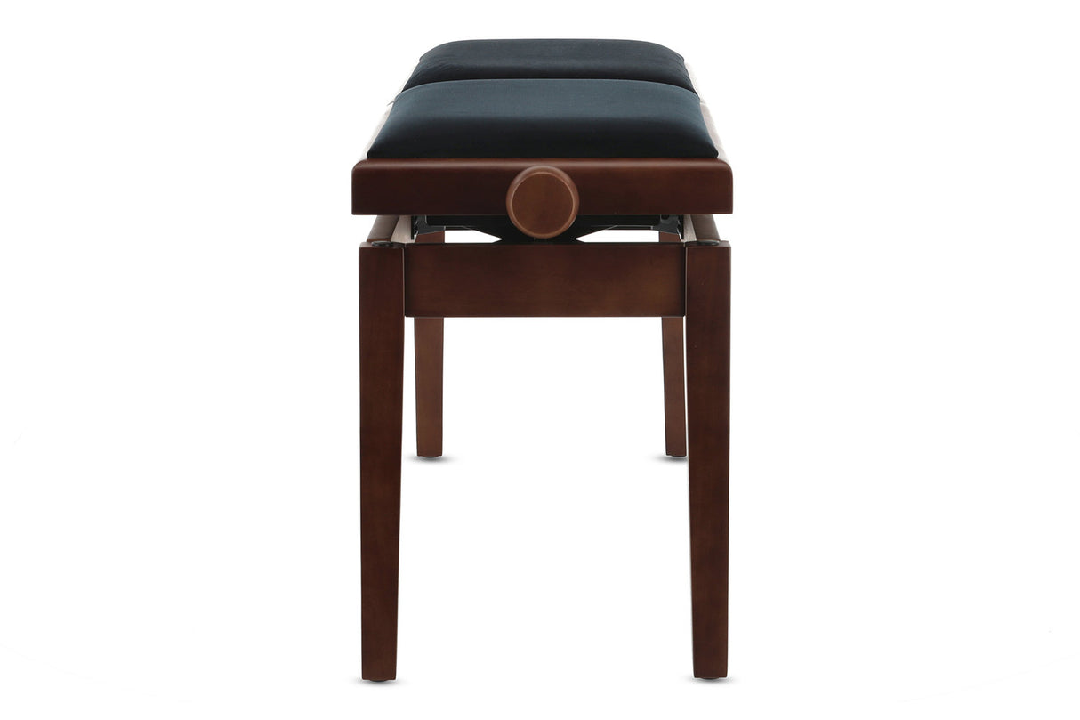 GEWA Piano bench Deluxe Double - Walnut matt