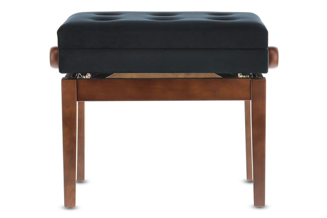 GEWA banc de piano Deluxe avec compartiment - noyer mat