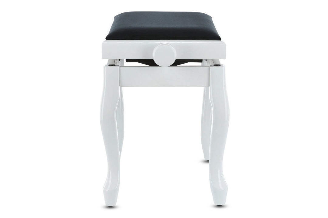 GEWA banquette de piano Deluxe Classic - White haut brillant
