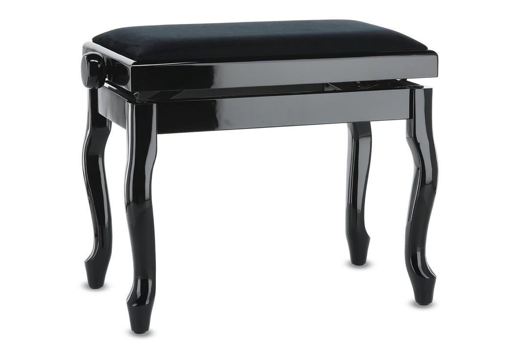 GEWA Banquette de piano Deluxe Classic - Black brillante