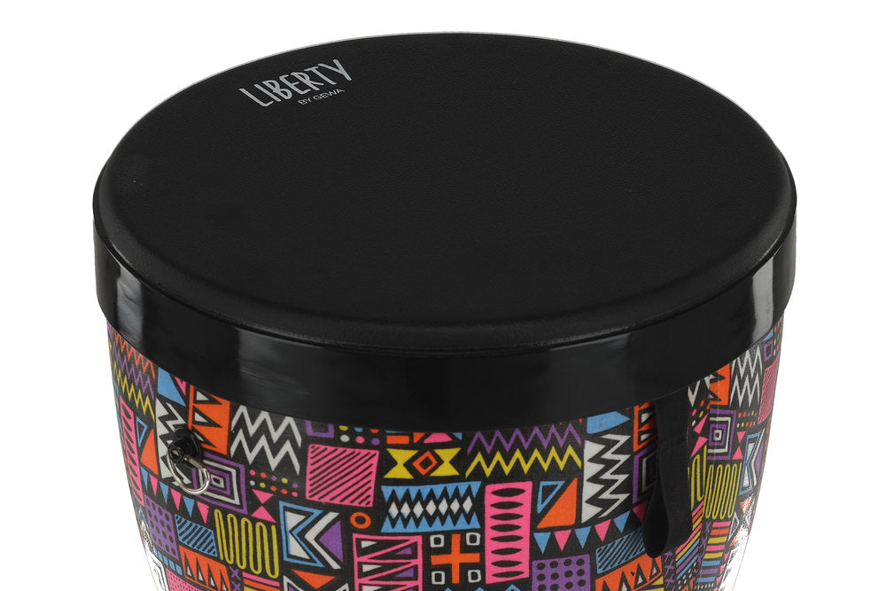 GEWA Liberty Series djembé emboîtable 12", motif Abstract
