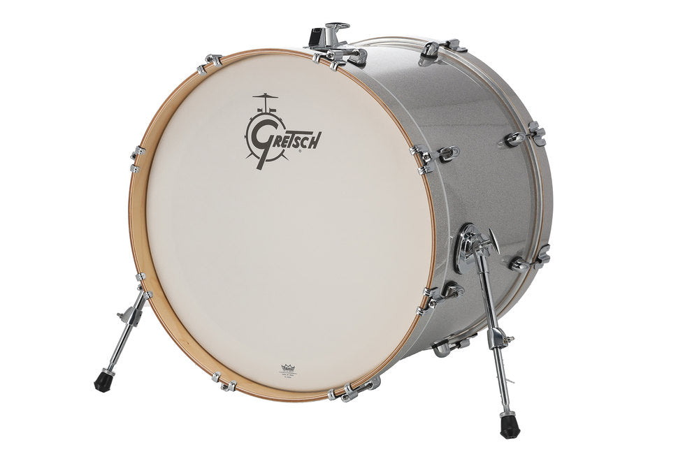 Gretsch Catalina Maple grosse caisse 22" x 16", Silver Sparkle