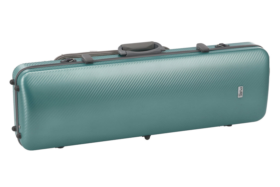 Étui de Violons PURE GEWA Polycarbonate FUN - 4/4 - 1/2 (Green / Black)