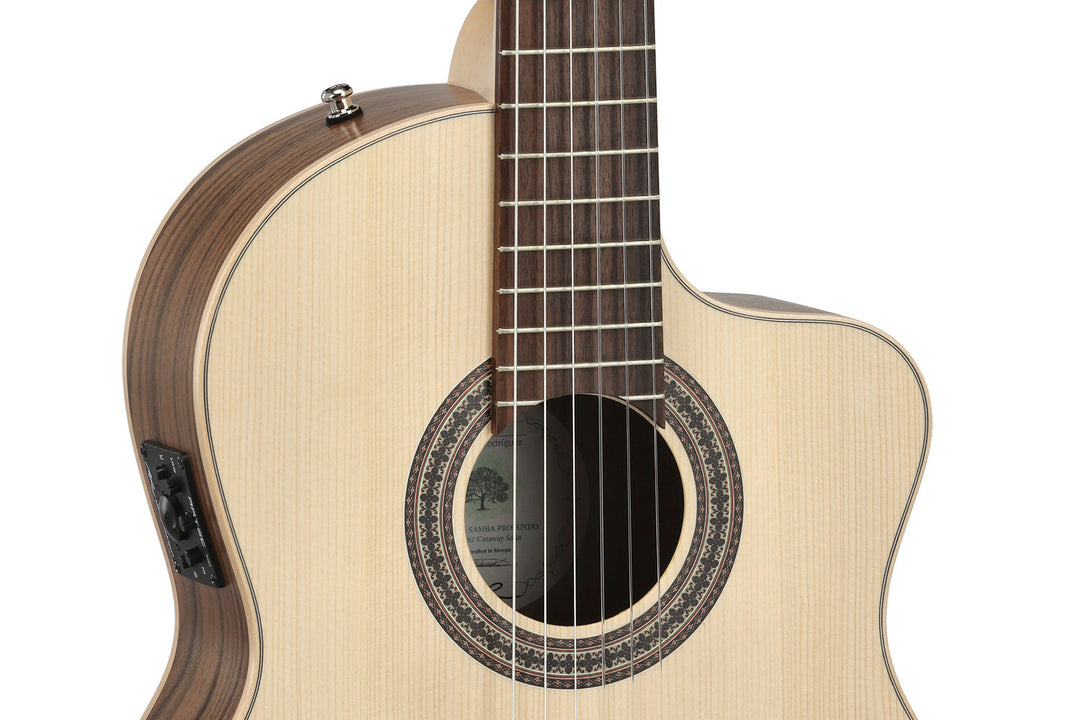 Manuel Rodriguez ECOLOGÍA Series Samba Electro-Acoustic - Guitares électro-acoustique Samba Profundo (Cutaway)