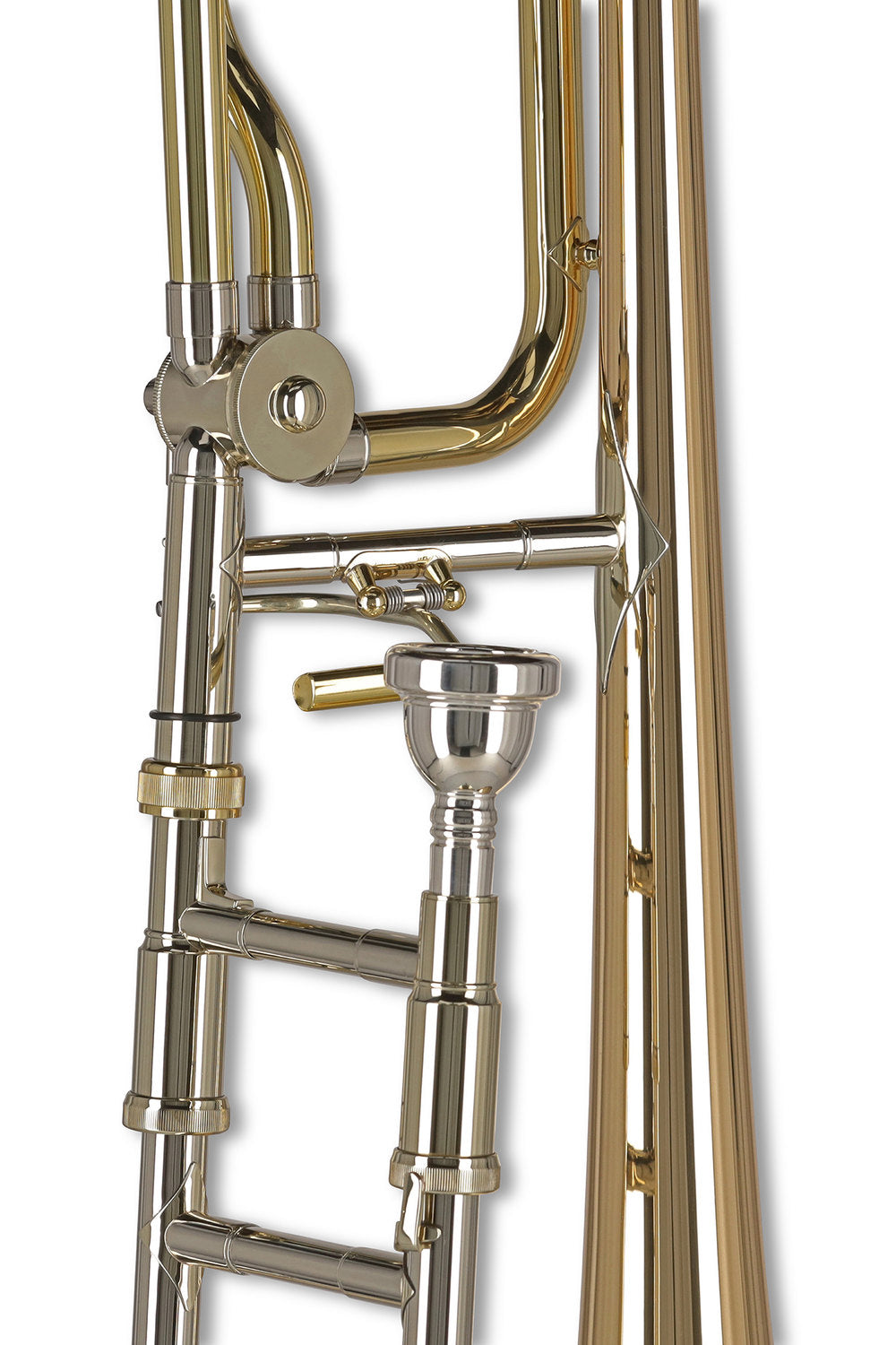 GEWA Vision TB236FG trombone ténor en Sib/F, pavillon en laiton doré