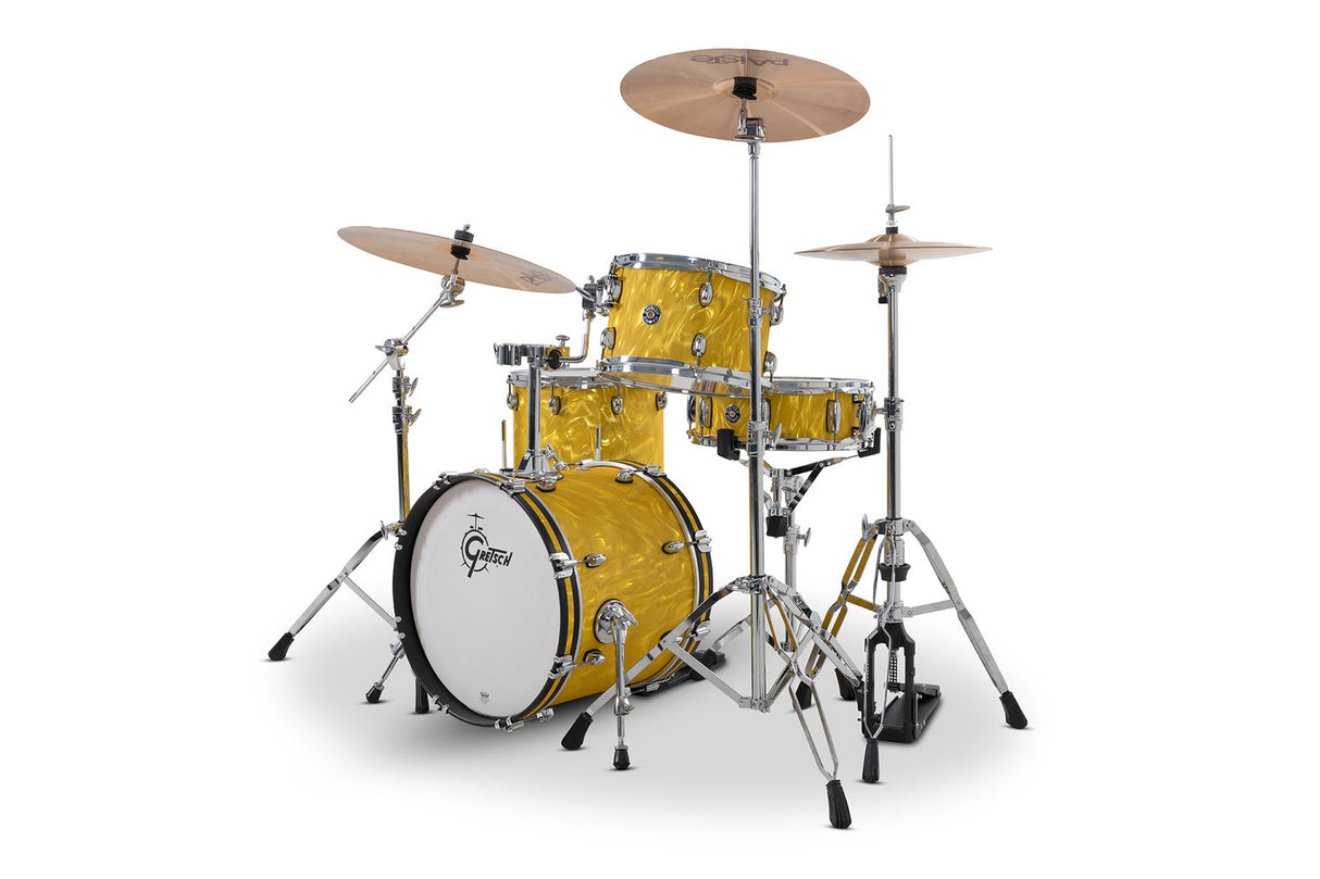 Gretsch shell set Catalina Club - Yellow Satin Flame (CC2-J484-YSF)