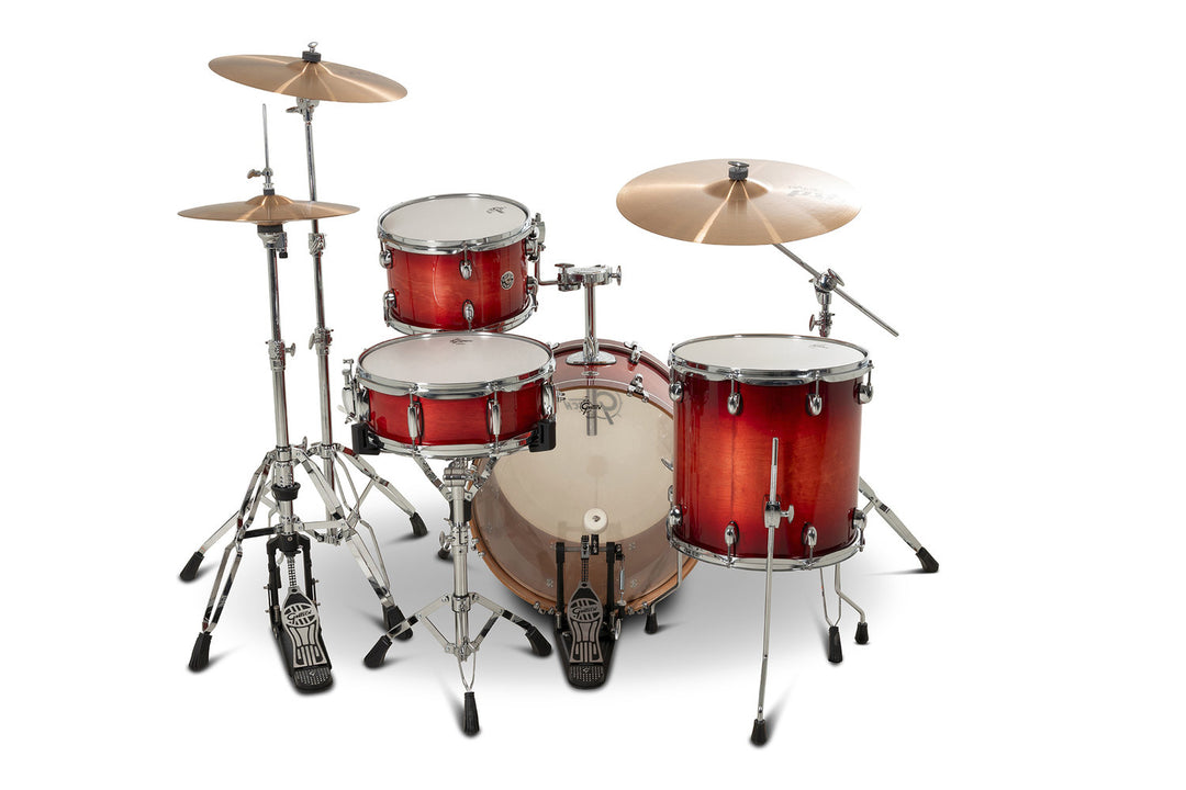 Gretsch set de fûts Catalina Club - Gloss Crimson Burst (CC2-J404-GCB)