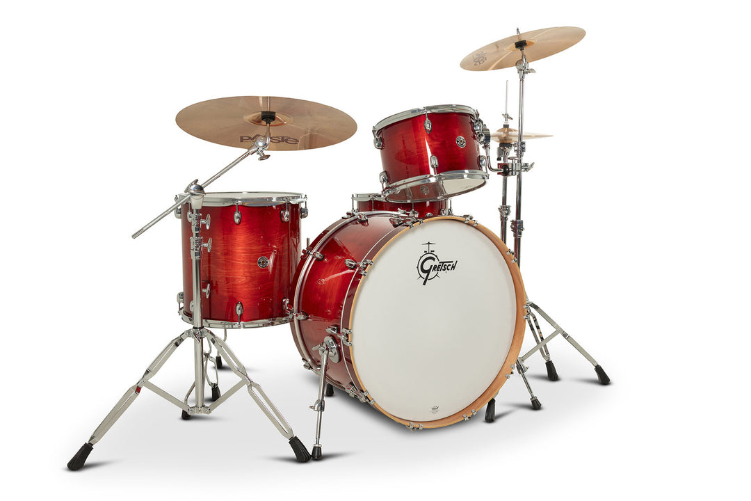 Gretsch ensemble de fûts Catalina Club - Gloss Crimson Burst (CC2-R444C-GCB)