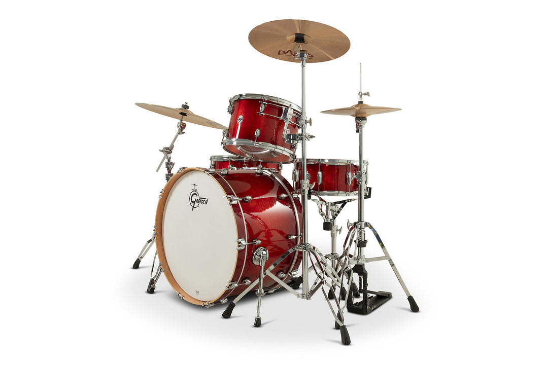 Gretsch ensemble de fûts Catalina Club - Gloss Crimson Burst (CC2-R444C-GCB)